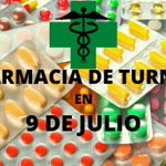 Farmacia de turno en 9 de Julio